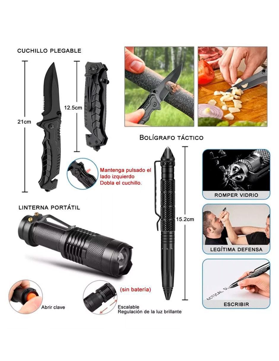 Set llavero defensa personal