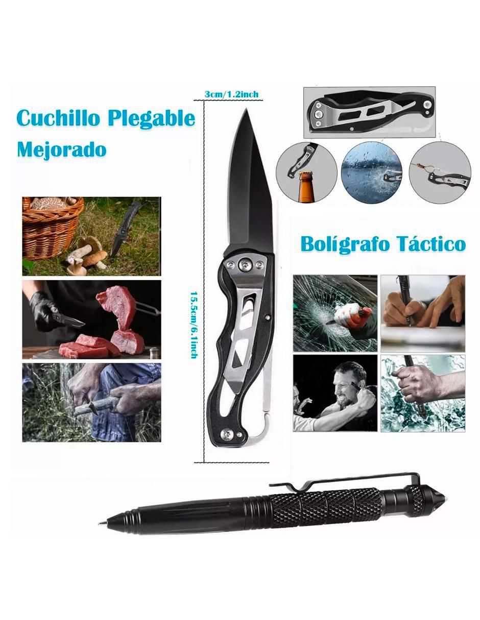 Set llavero defensa personal 2