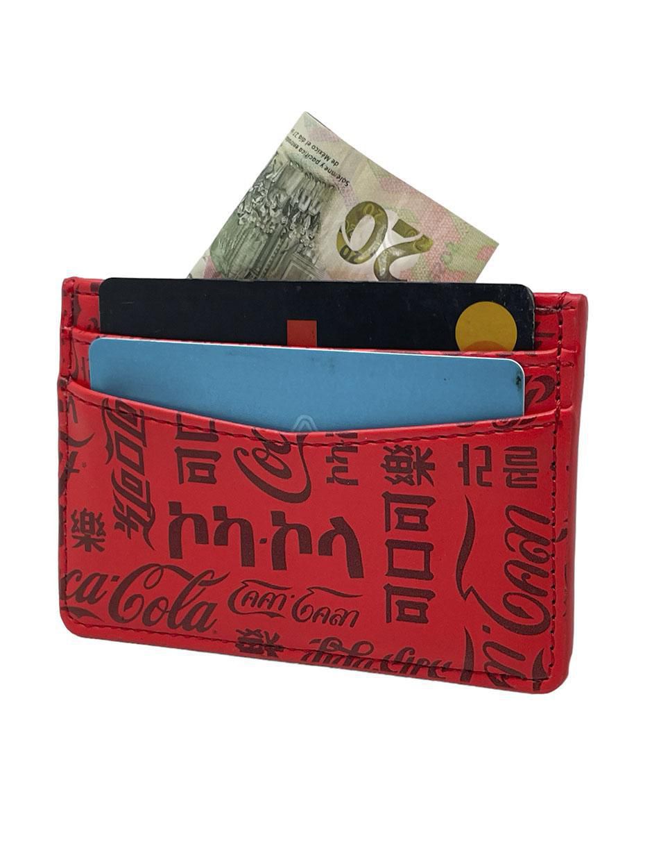 Tarjetero Coca-Cola para hombre 6
