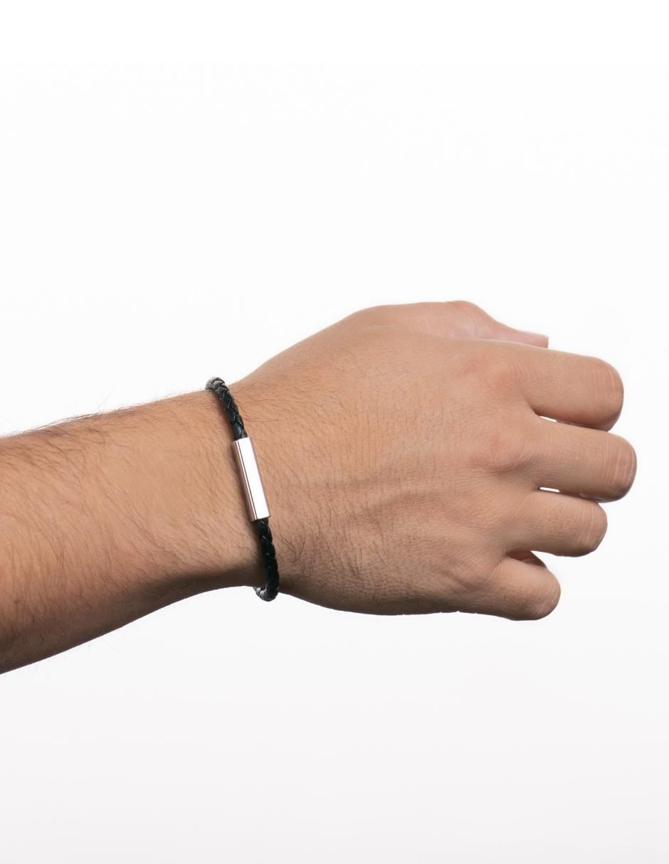 Pulsera con zirconia cúbica acabado brillante 4