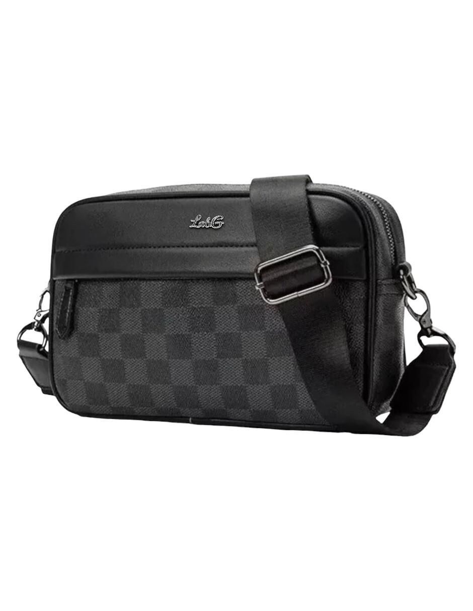 Bolsa bandolera de cuero para hombre