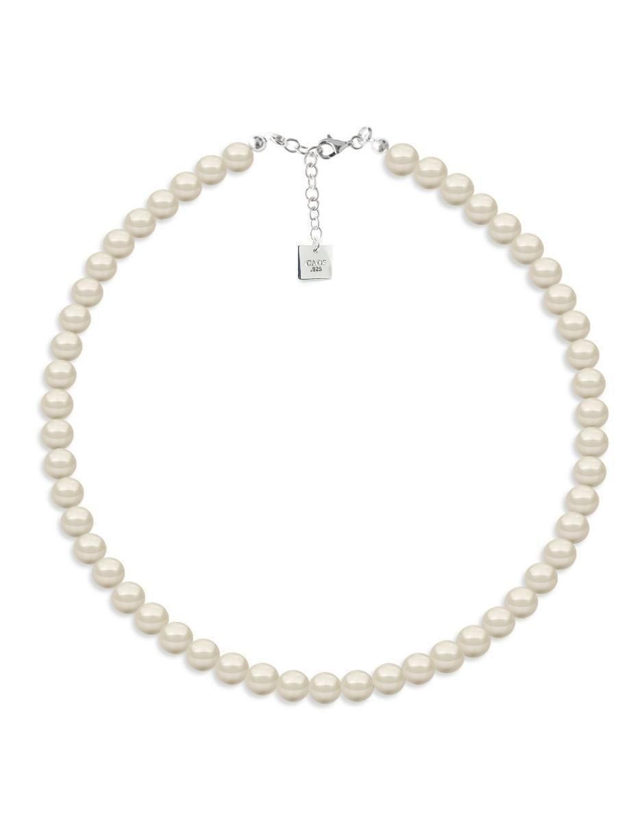 Collar Perlas de plata P 925 Collar Perlas de plata P 925