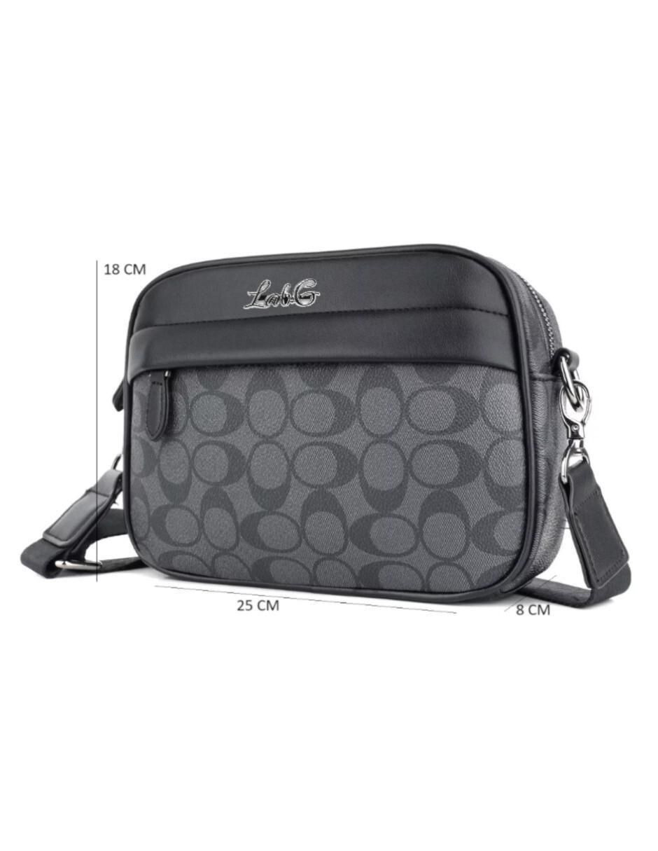 Bolsa bandolera de cuero para hombre
