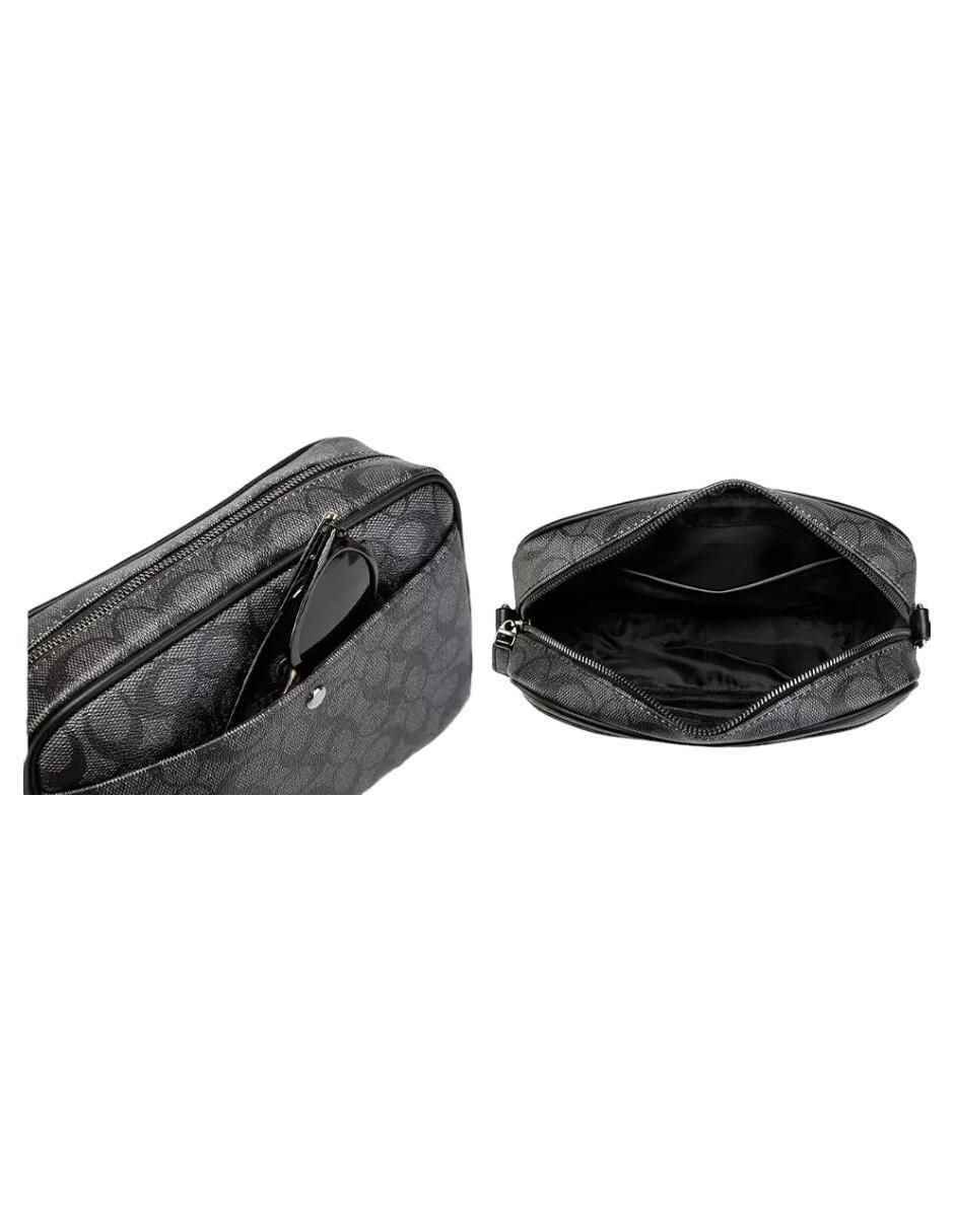 Bolsa bandolera de cuero para hombre