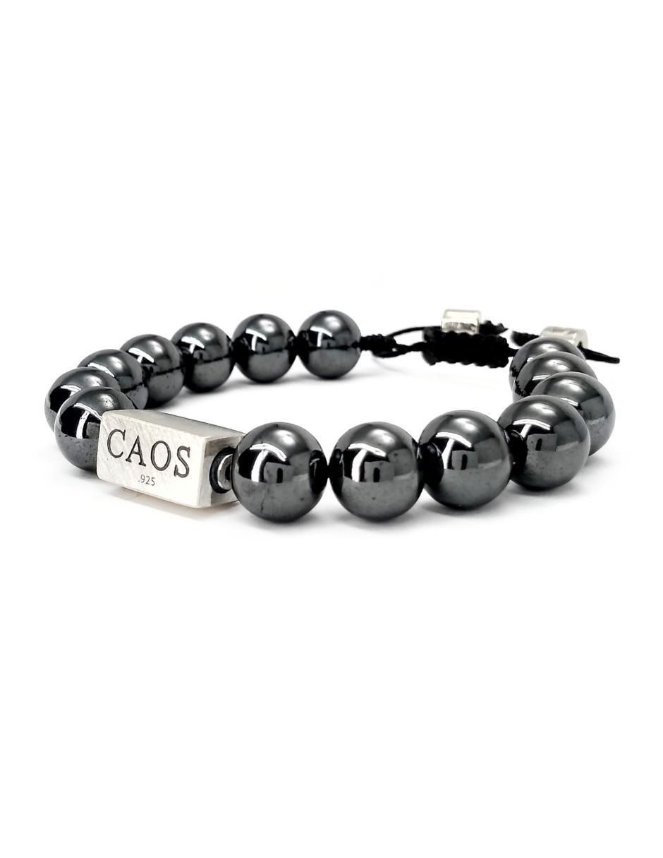 Pulsera de plata con hematita P 925 Bloodstone acabado brillante 3