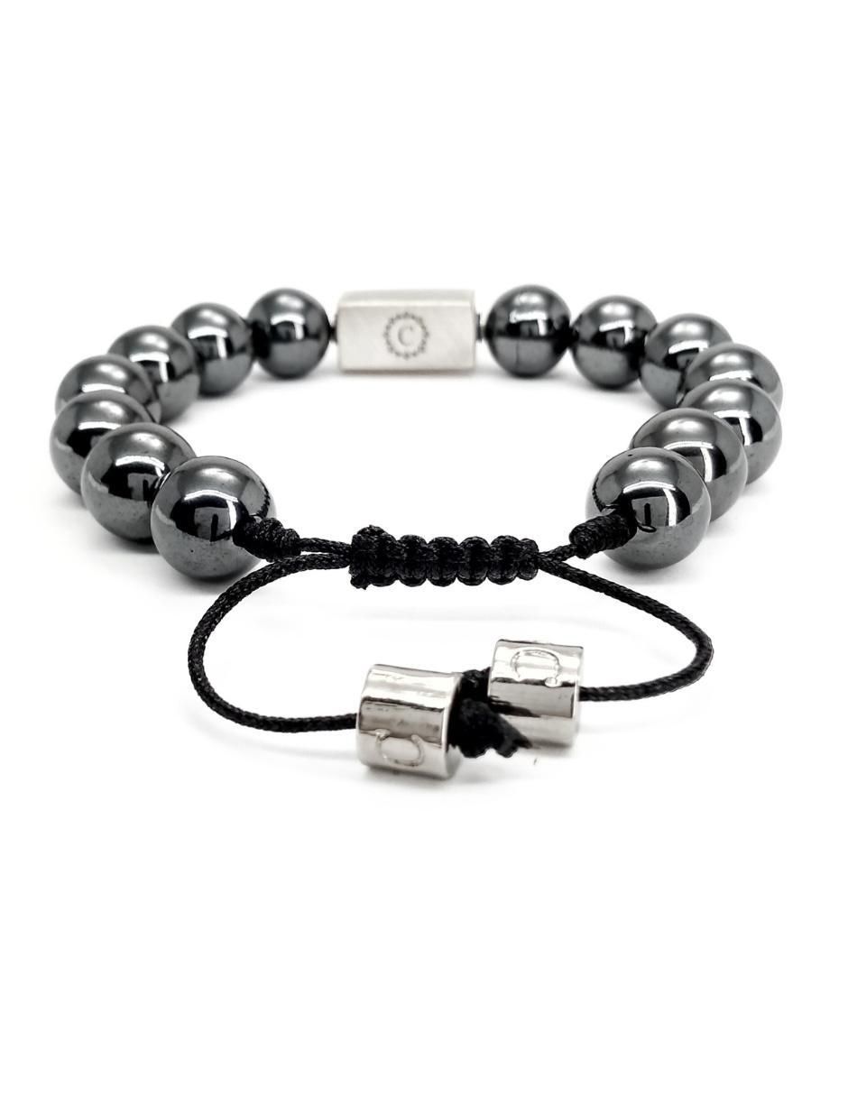 Pulsera de plata con hematita P 925 Bloodstone acabado brillante 4