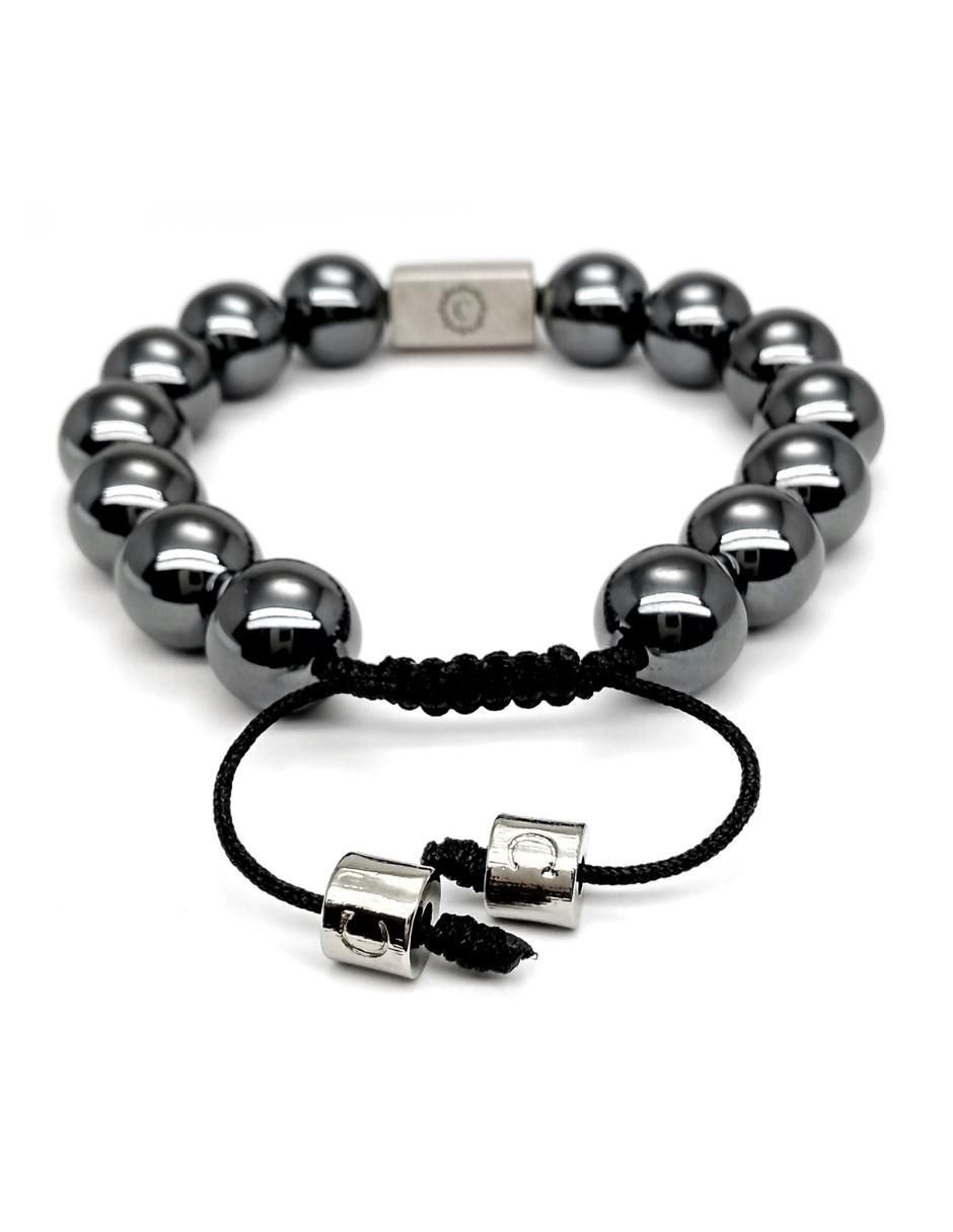Pulsera de plata con hematita P 925 Bloodstone acabado brillante 3