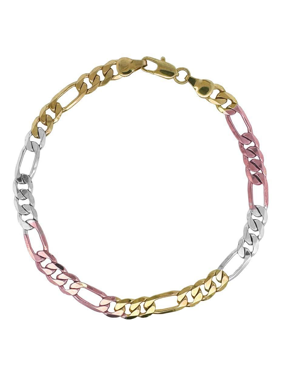 Pulsera 18 K acabado chapa de oro Pulsera 18 K acabado chapa de oro