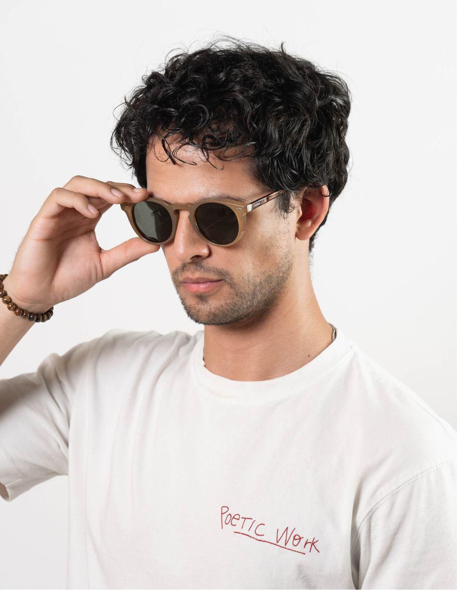 Lentes de sol Keyhole Bridge para hombre