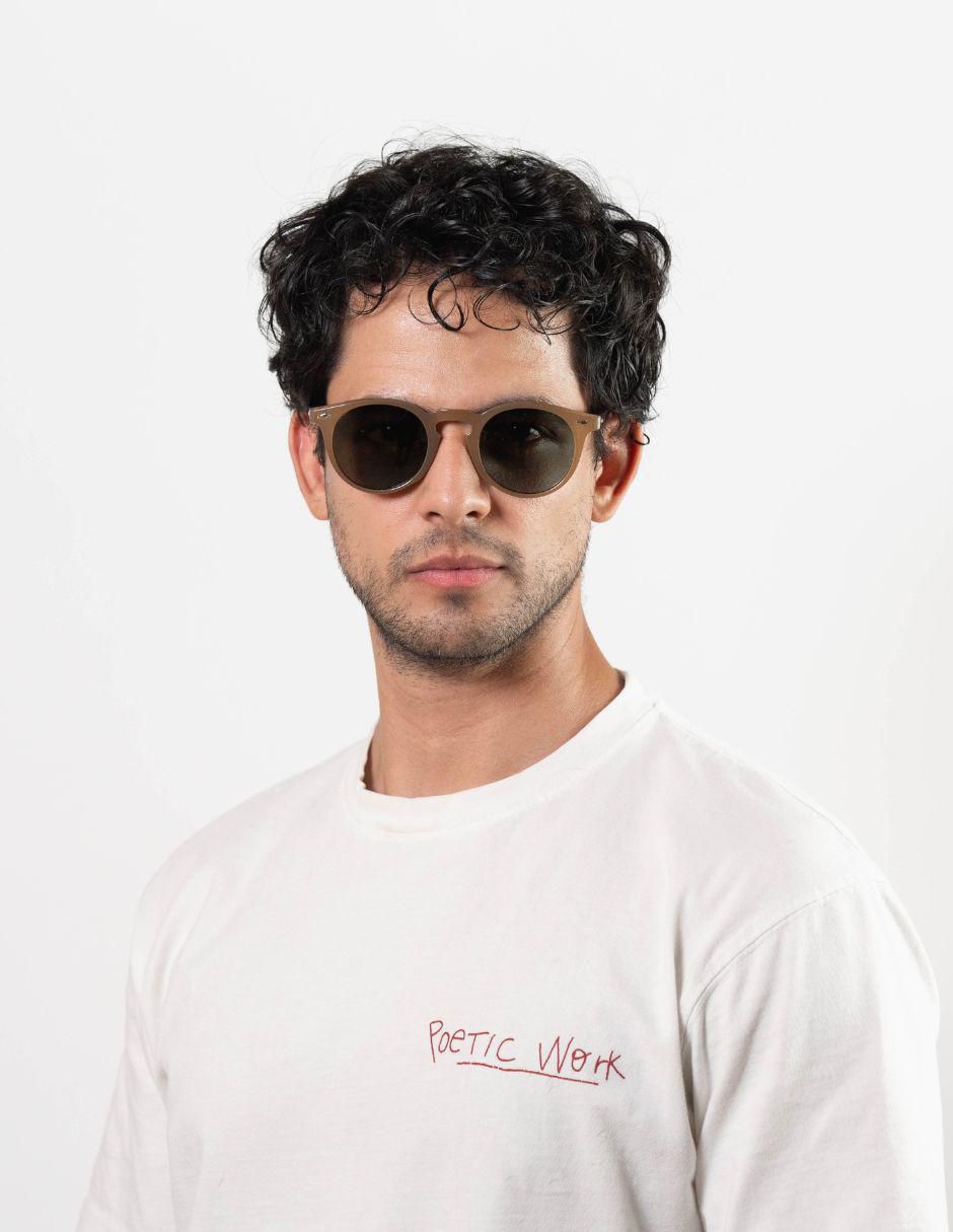 Lentes de sol Keyhole Bridge para hombre