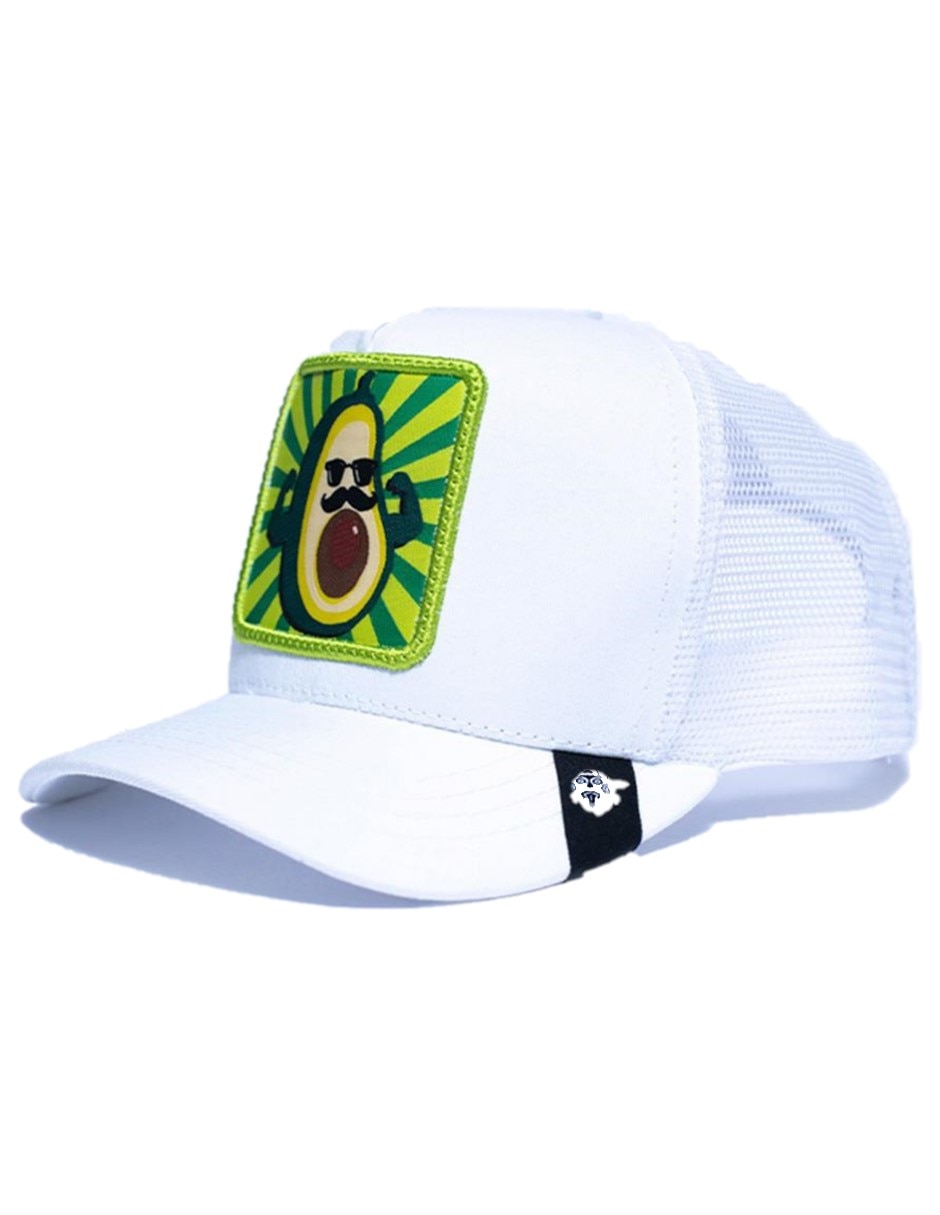 Gorra visera curva snapback casual Iconos Aguacate para adulto 3