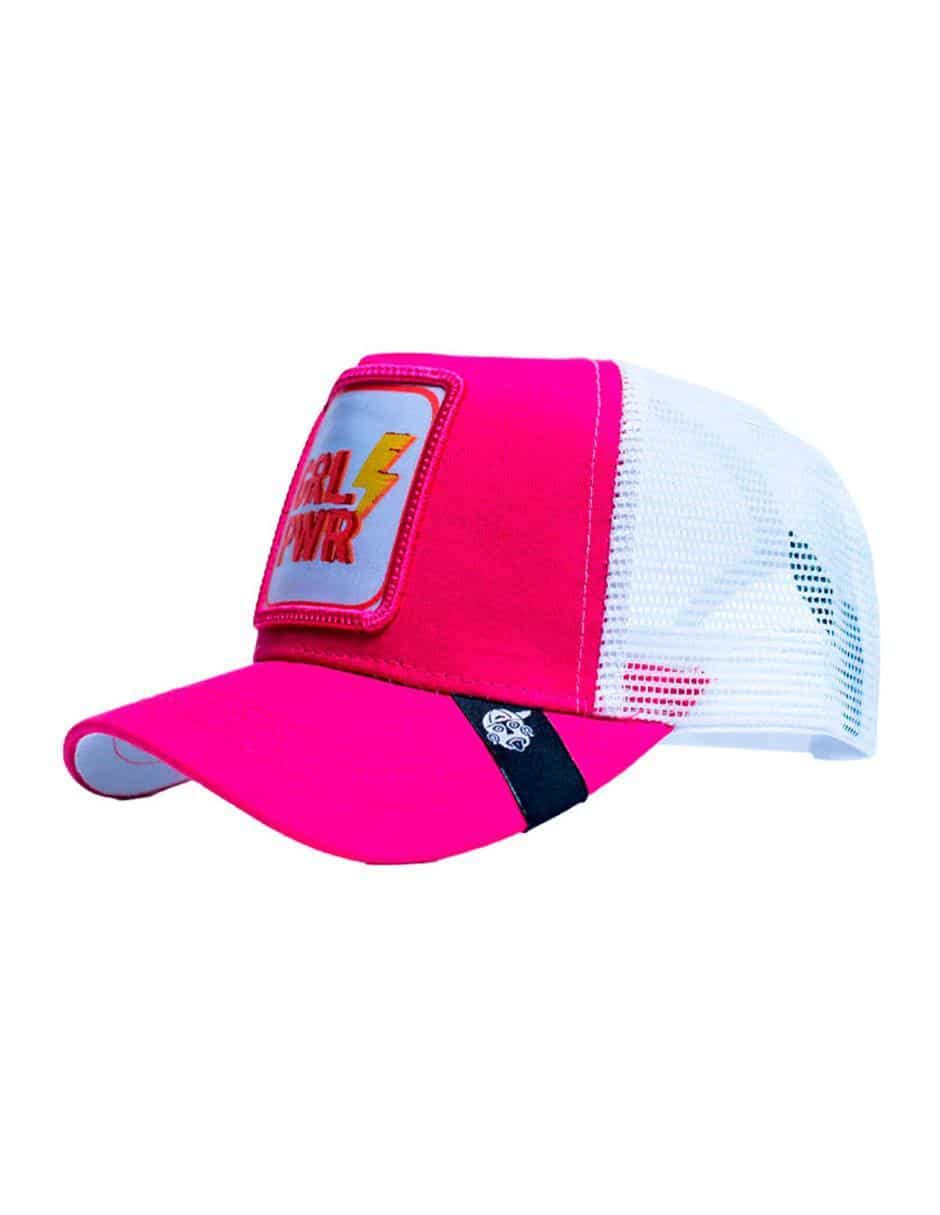Gorra visera curva snapback casual Frase Girl Power para adulto
