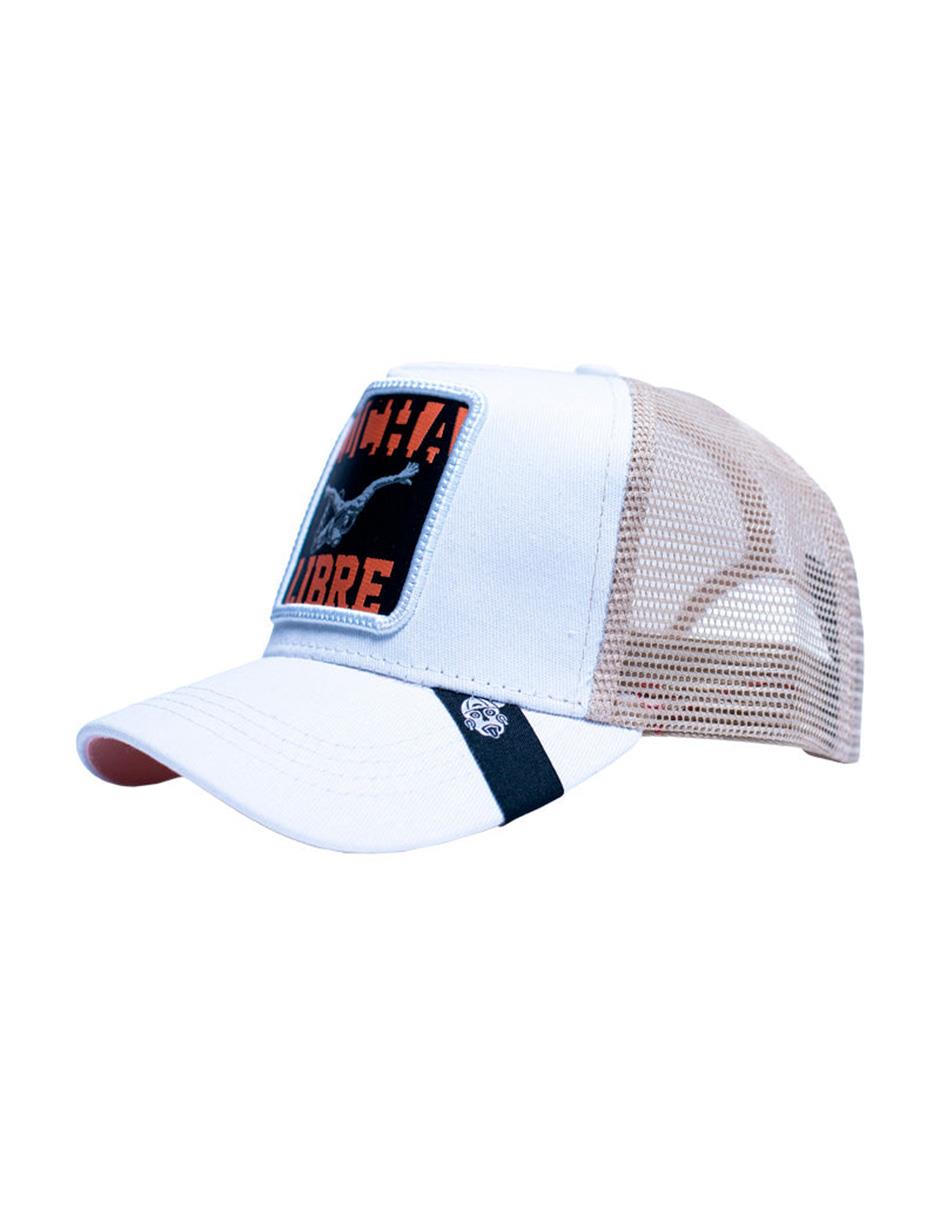 Gorra visera curva snapback casual Frase Lucha Libre para adulto 4