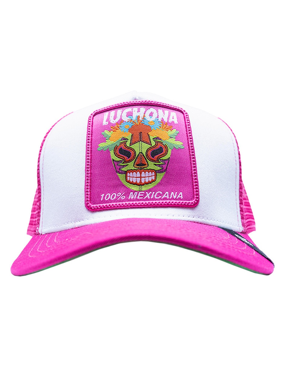 Gorra visera curva snapback para béisbol Frase Luchona para adulto