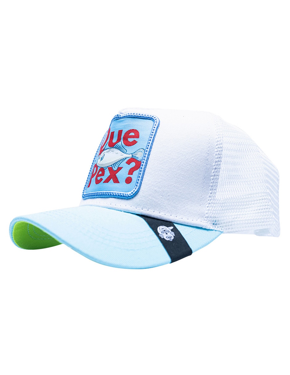 Gorra visera curva snapback para béisbol Frase Pez para adulto 3