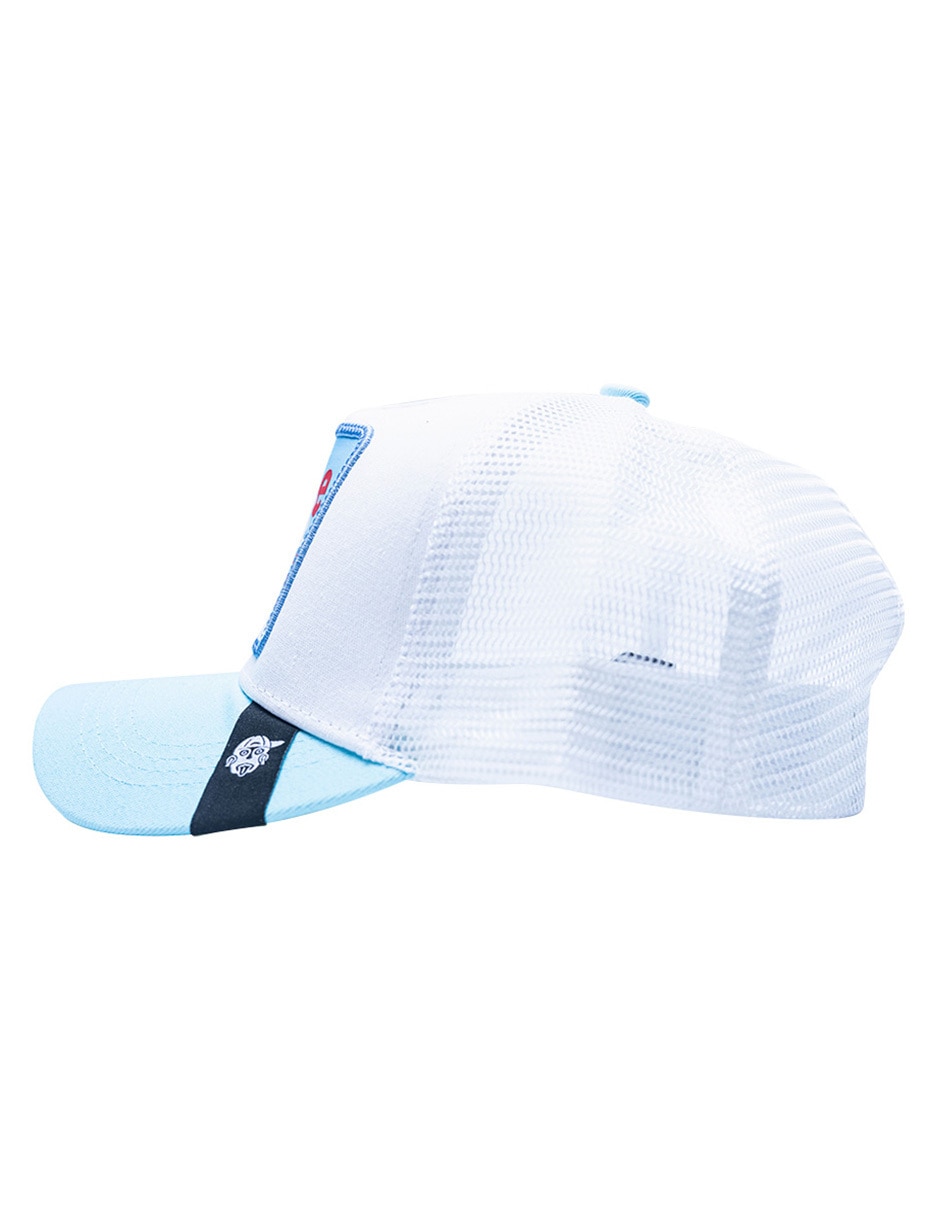 Gorra visera curva snapback para béisbol Frase Pez para adulto 2