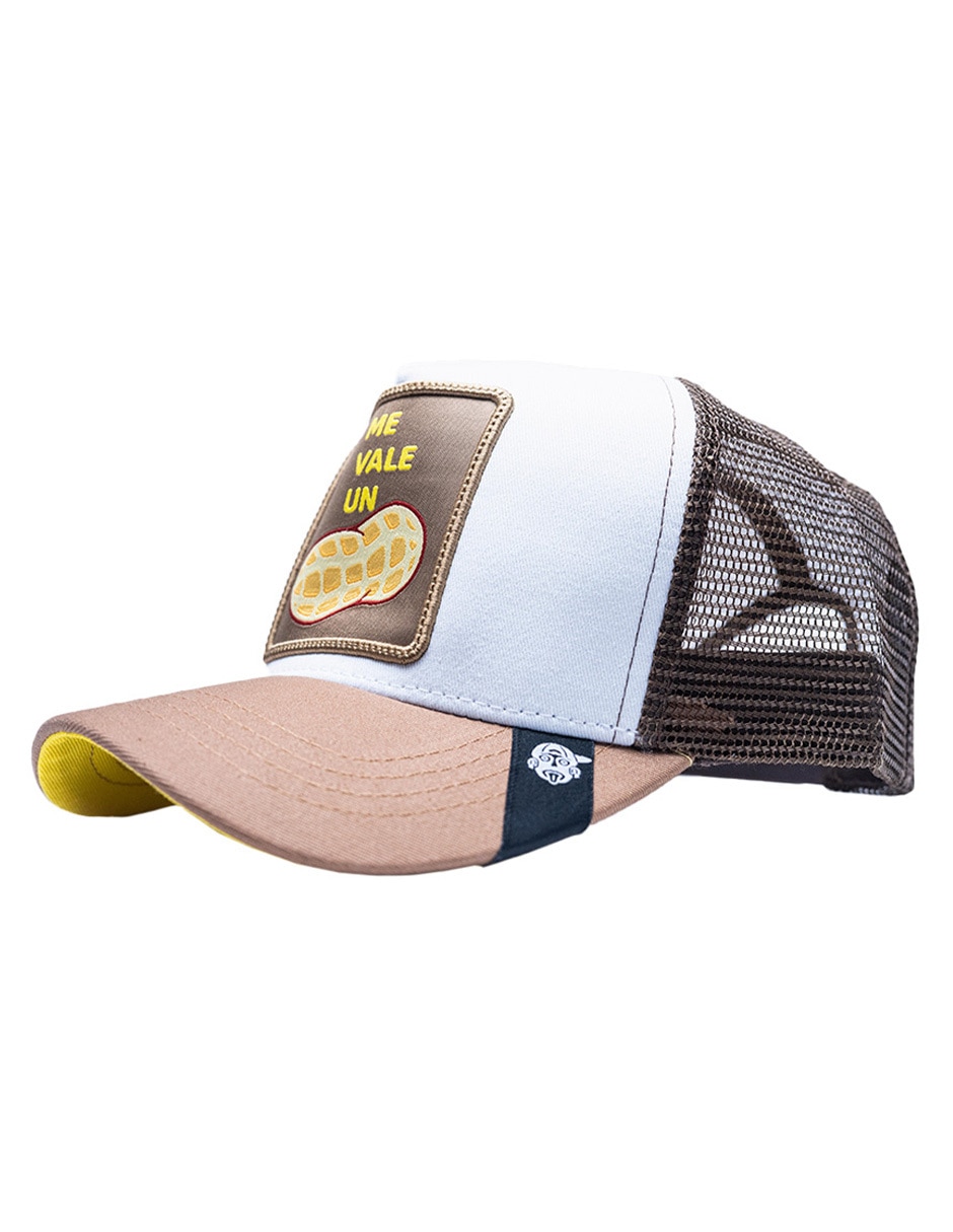 Gorra visera curva snapback para béisbol Frase Me vale un cacahuate para adulto 4