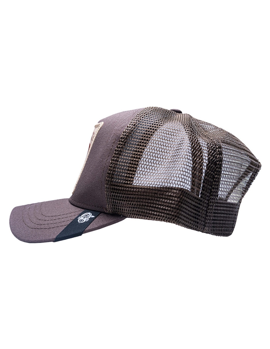 Gorra visera curva snapback para béisbol Frase Me Late Chocolate para adulto 3