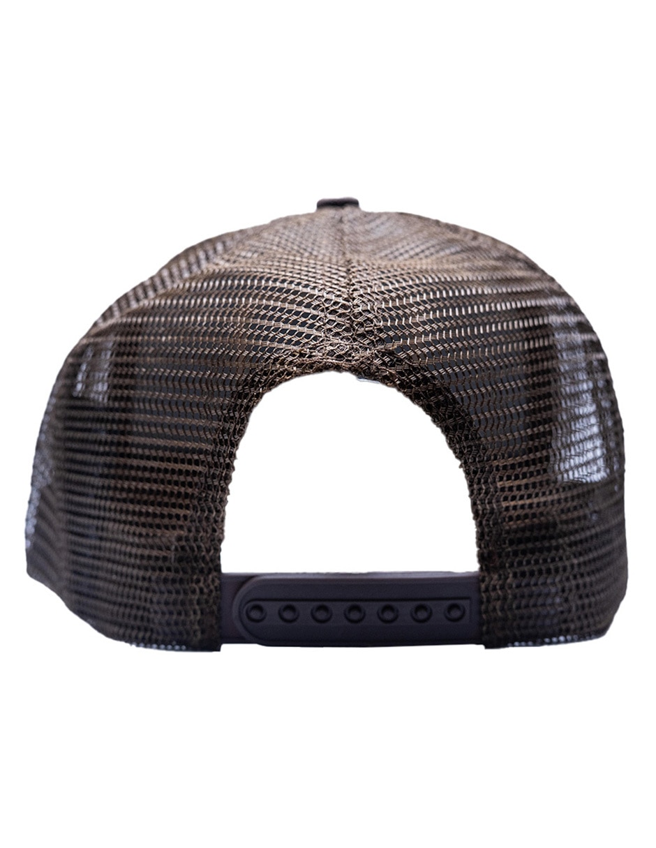 Gorra visera curva snapback para béisbol Frase Me Late Chocolate para adulto 2
