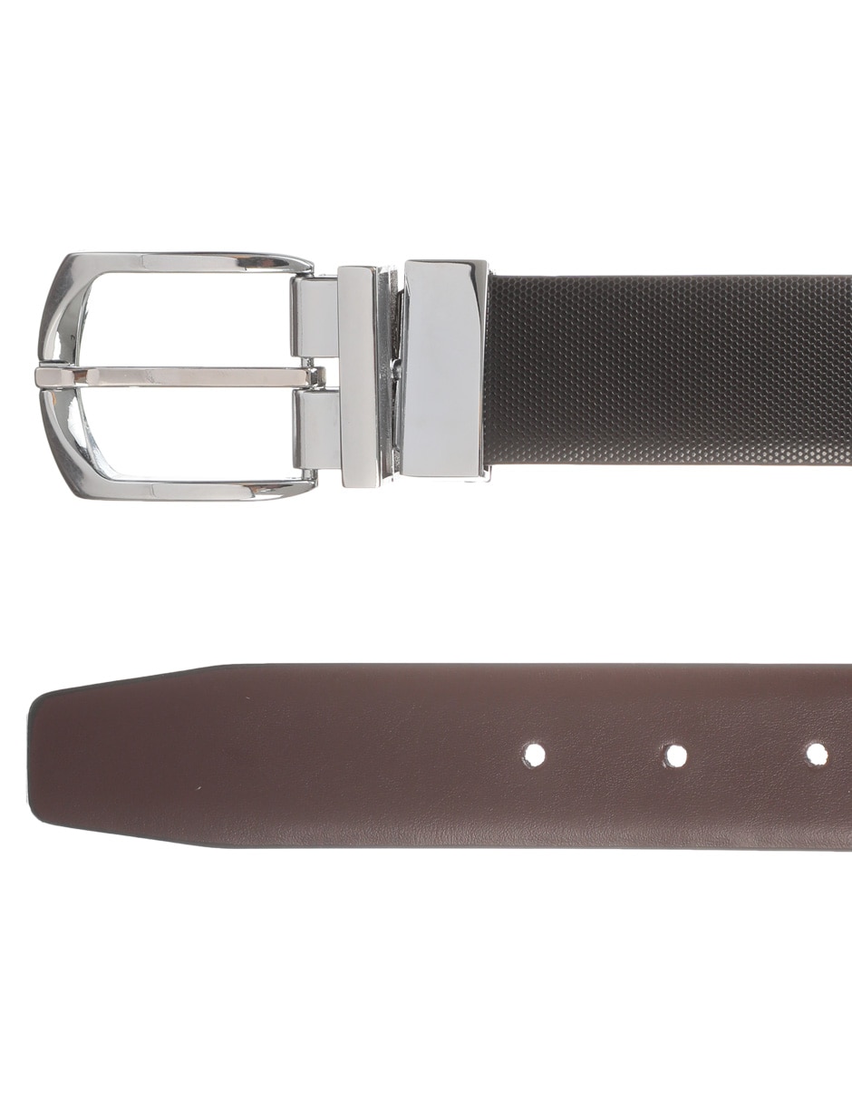 Cinturón Hickok de piel para hombre
