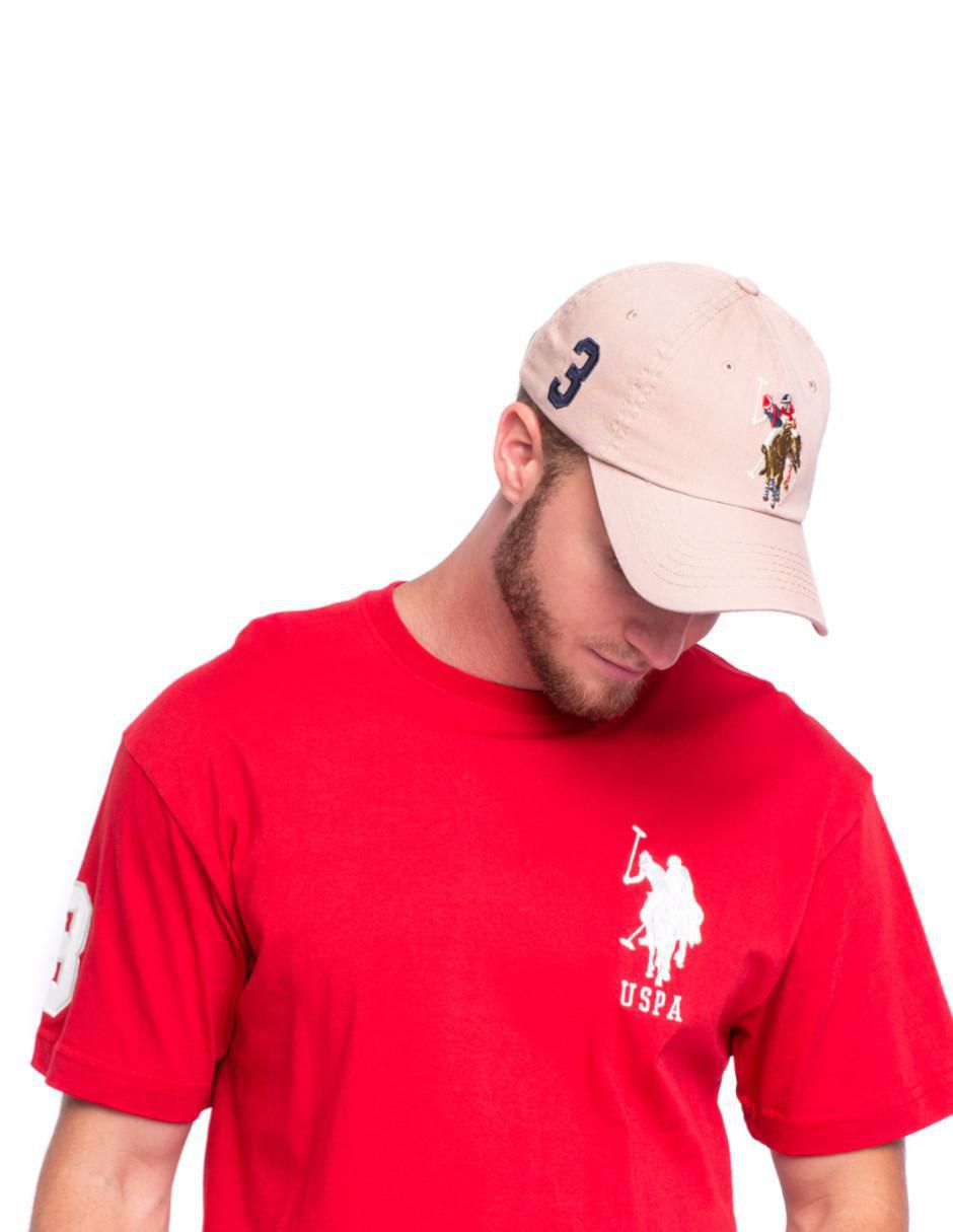 Gorra visera curva correa ajustable casual Uspa Caballo Tennessee para hombre 2