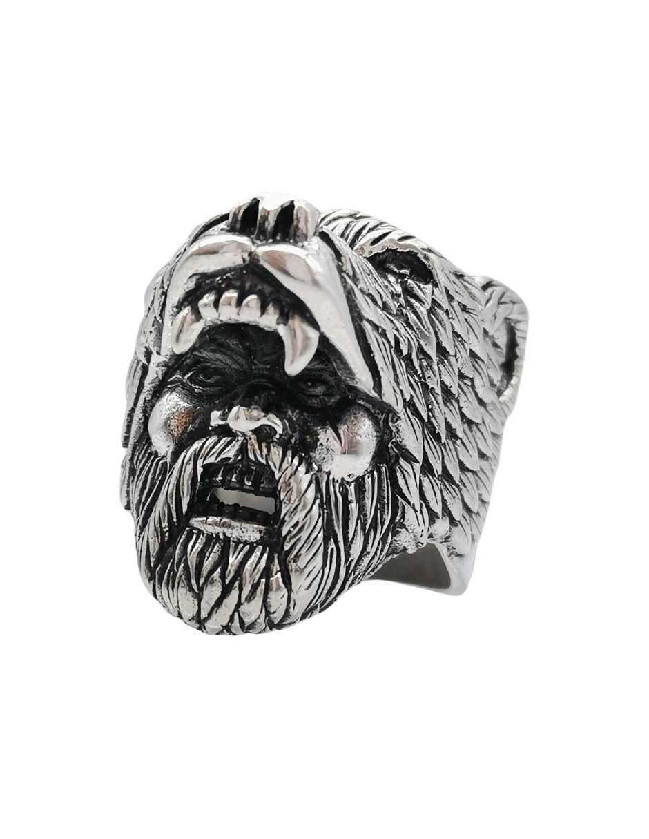 Anillo de oso Guerrero Oso Nordico P 925 de plata pulido Anillo de oso Guerrero Oso Nordico P 925 de plata pulido