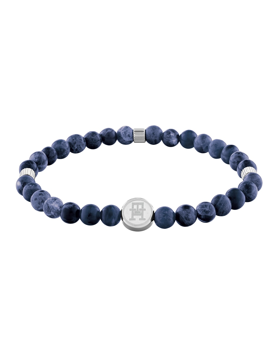 Brazalete con sodalita Th85-Men Beads acabado pulido Brazalete con sodalita Th85-Men Beads acabado pulido