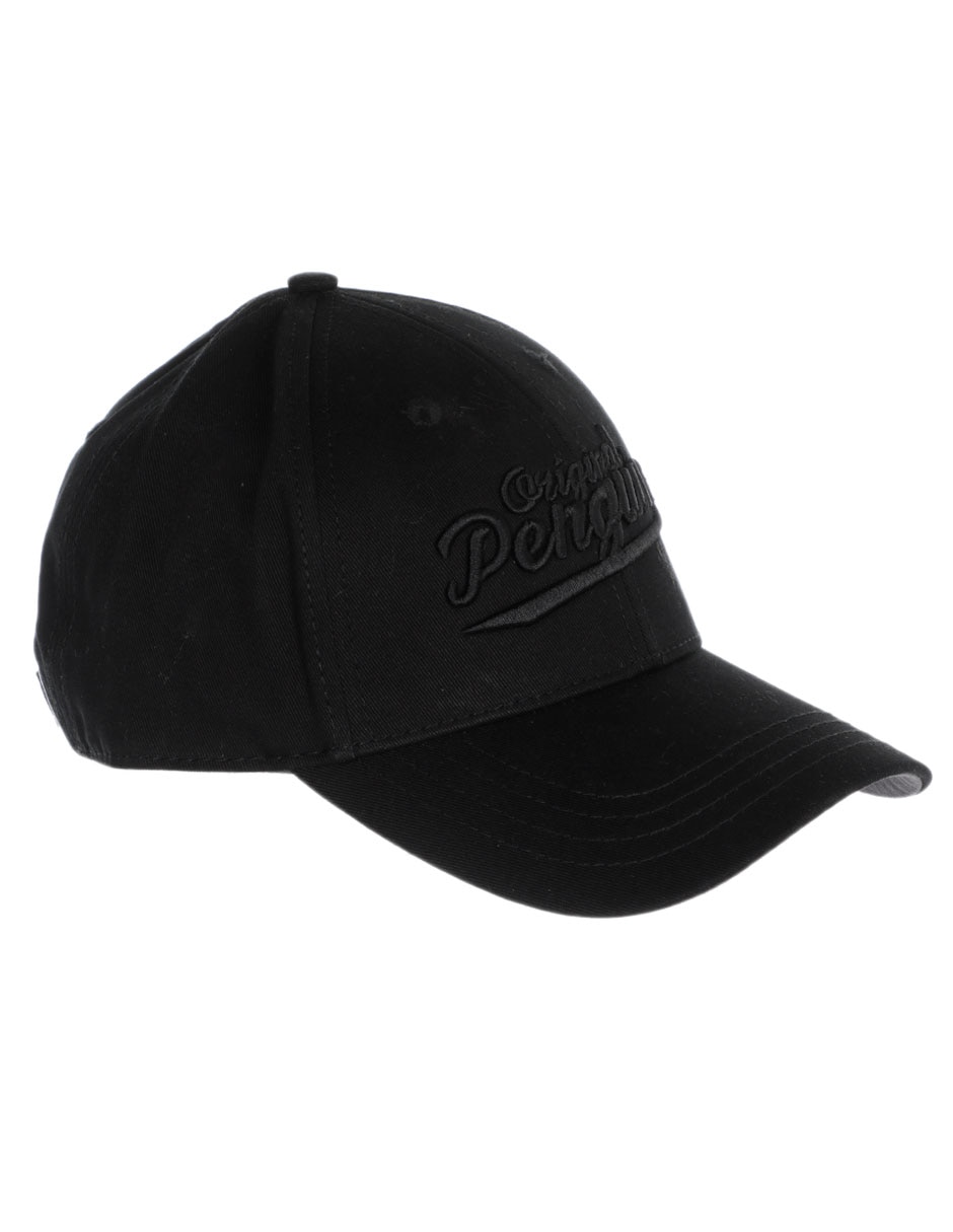 Gorra con visera curva hebilla para hombre