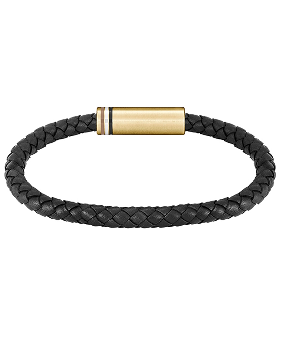 Brazalete de piel Ares Single acabado liso 2
