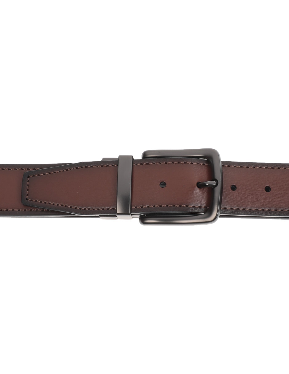 Cinturón de piel para hombre
