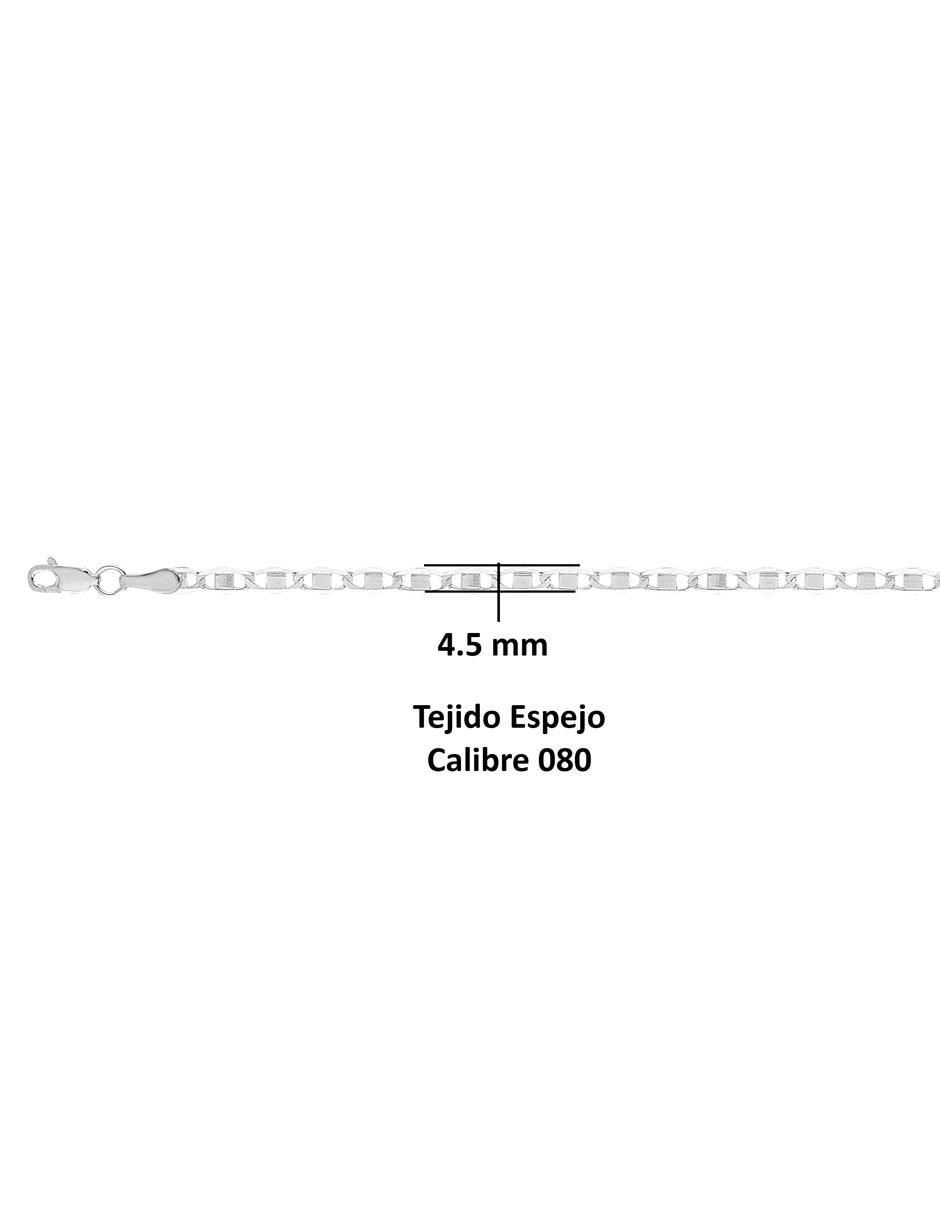 Collar eslabones de plata P 925 4