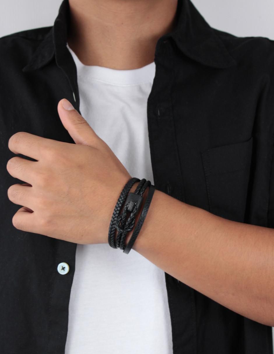 Pulsera Black acabado pulido 2