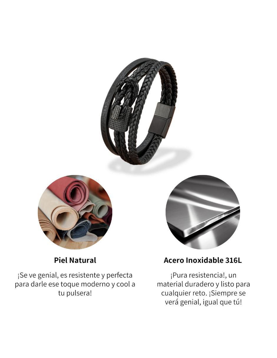 Pulsera Black acabado pulido 4