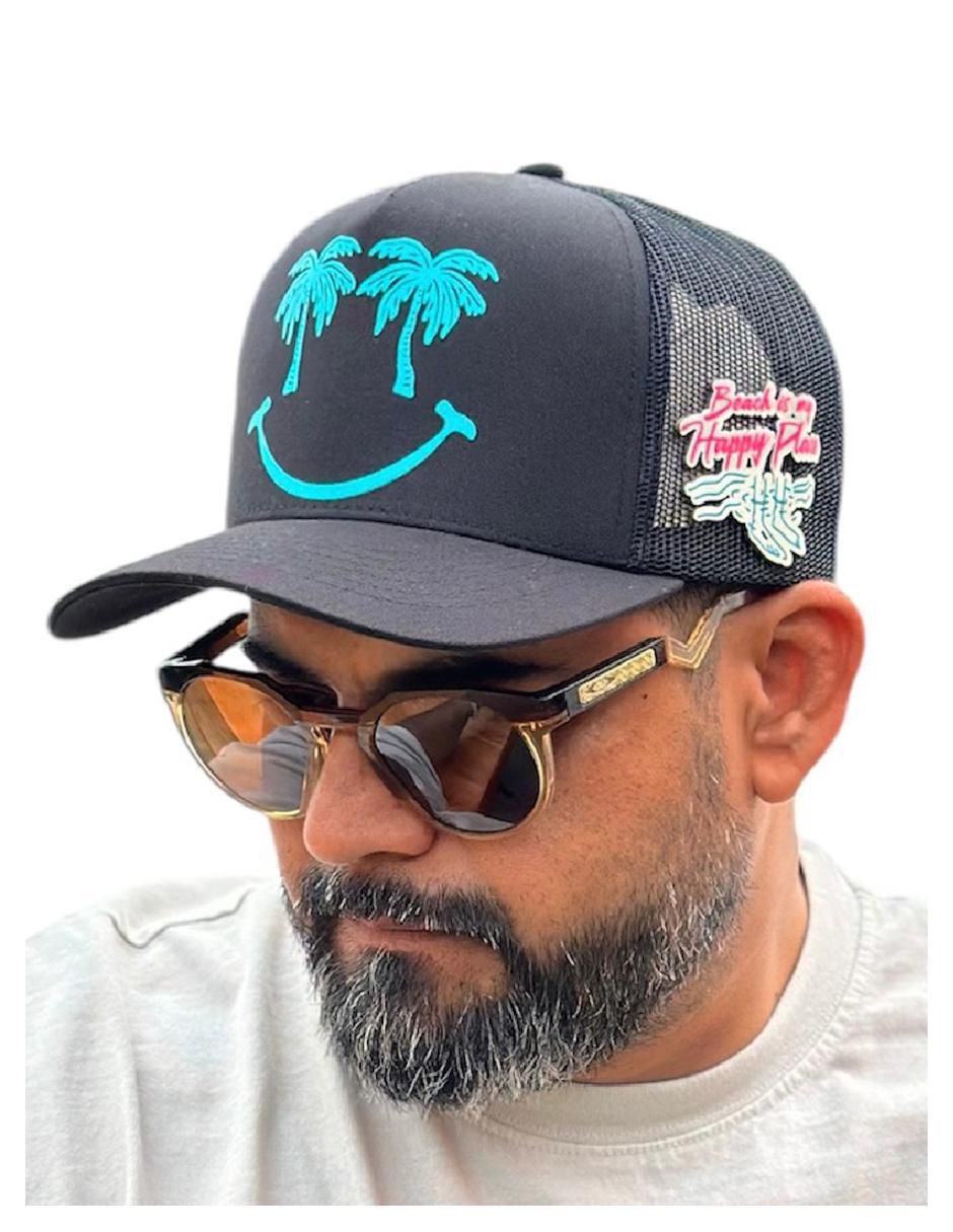 Gorra con visera curva casual Happy Place para adulto 4