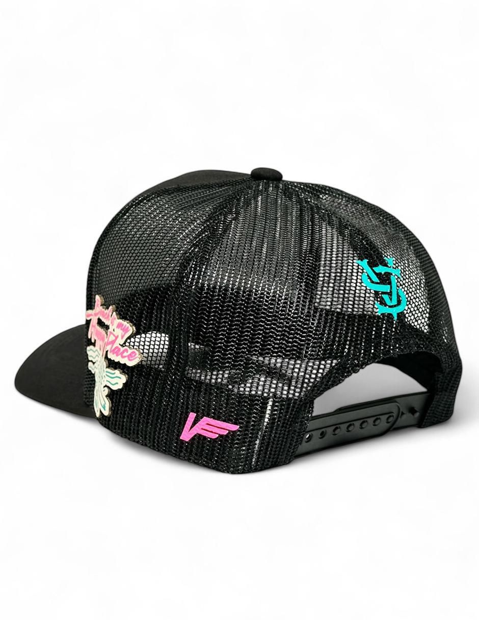 Gorra con visera curva casual Happy Place para adulto 3