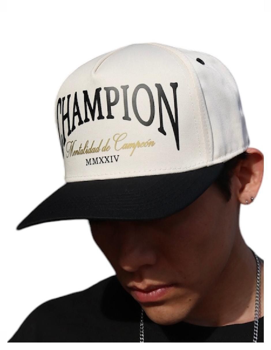 Gorra visera plana snapback casual Champion para adulto 4