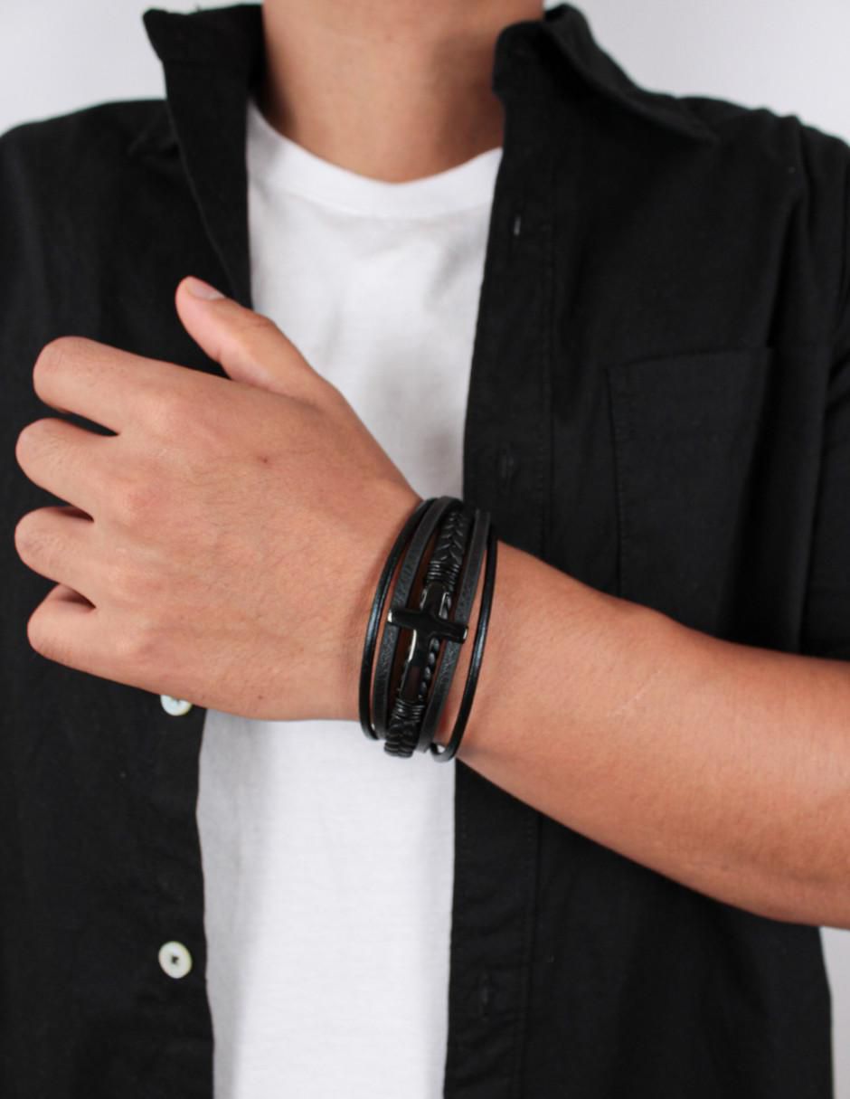 Pulsera Black acabado pulido 2