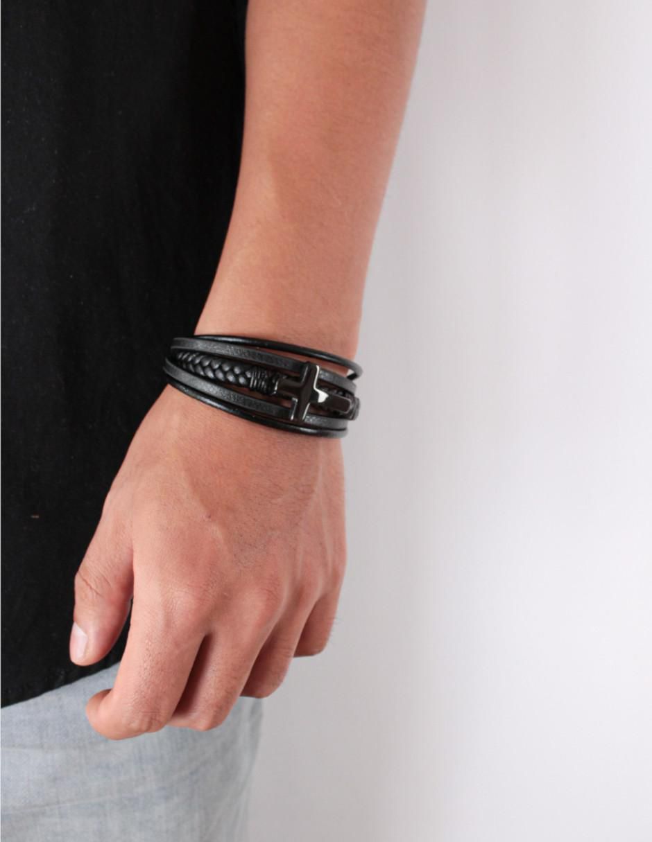 Pulsera Black acabado pulido 3