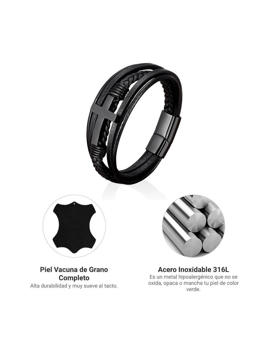 Pulsera Black acabado pulido 4