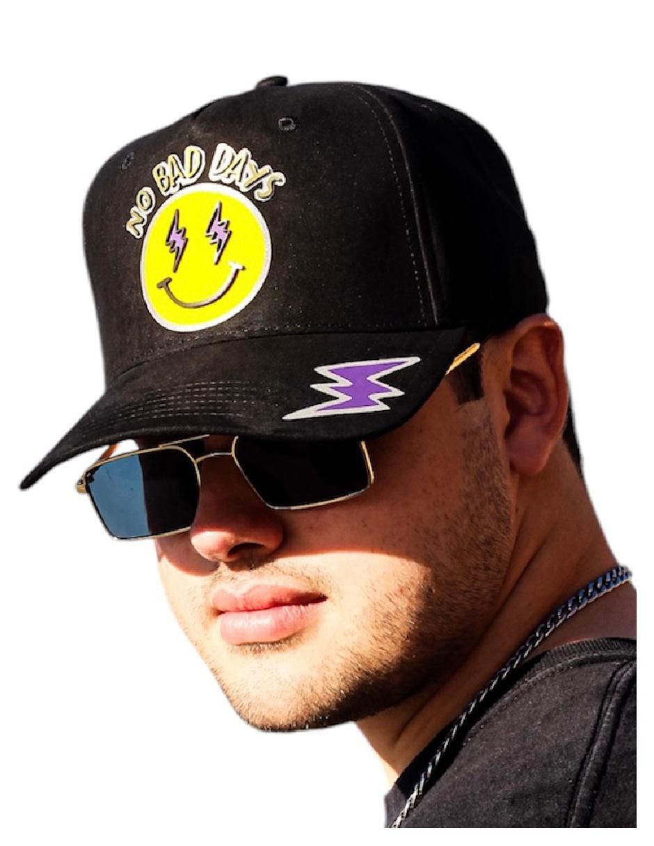Gorra visera curva snapback casual para adulto 4
