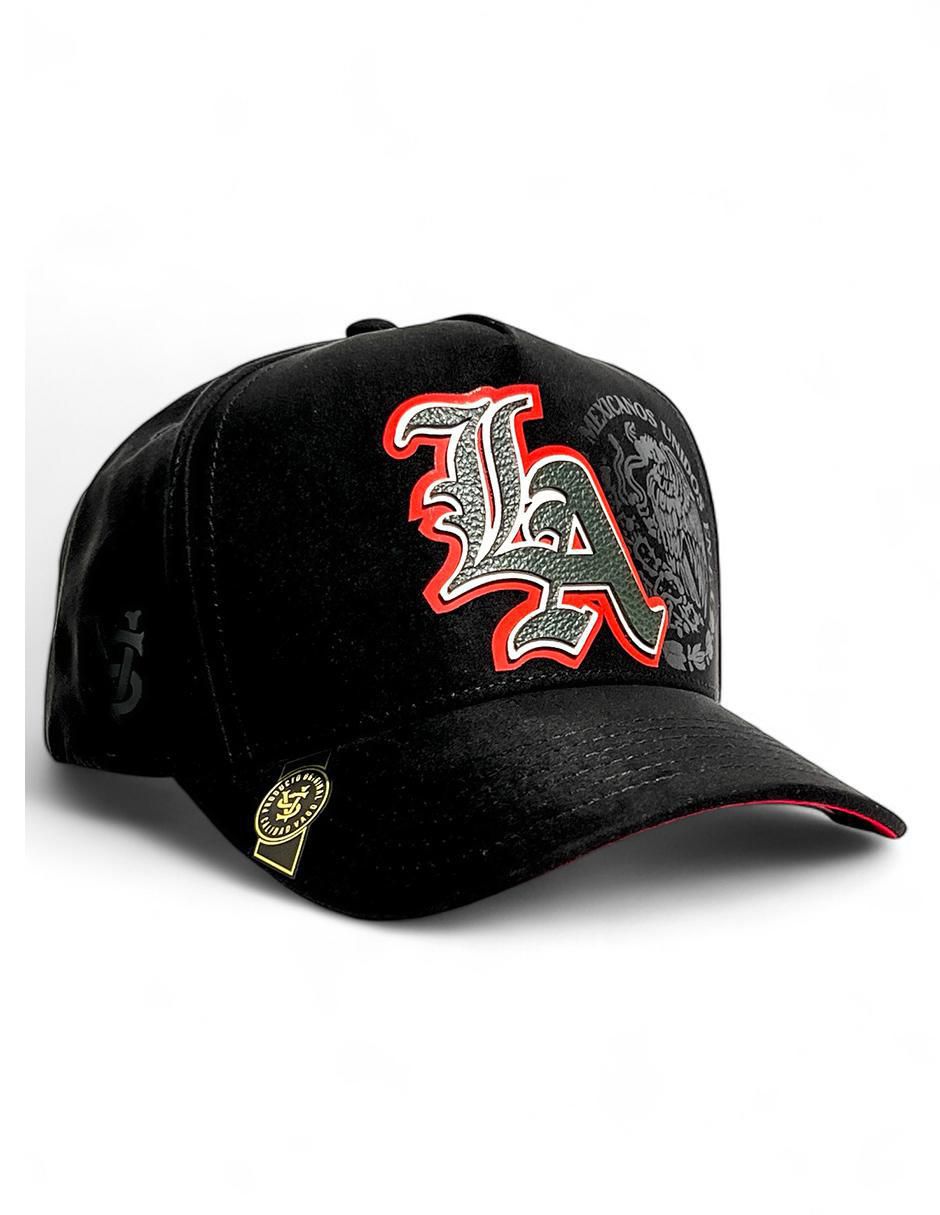 Gorra visera curva snapback casual La Mx para adulto Gorra visera curva snapback casual La Mx para adulto