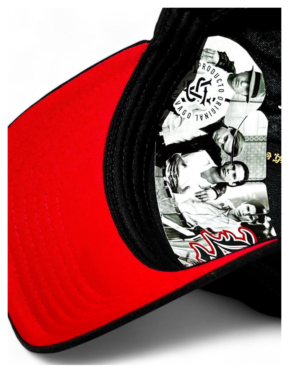 Gorra visera curva snapback casual La Mx para adulto 6