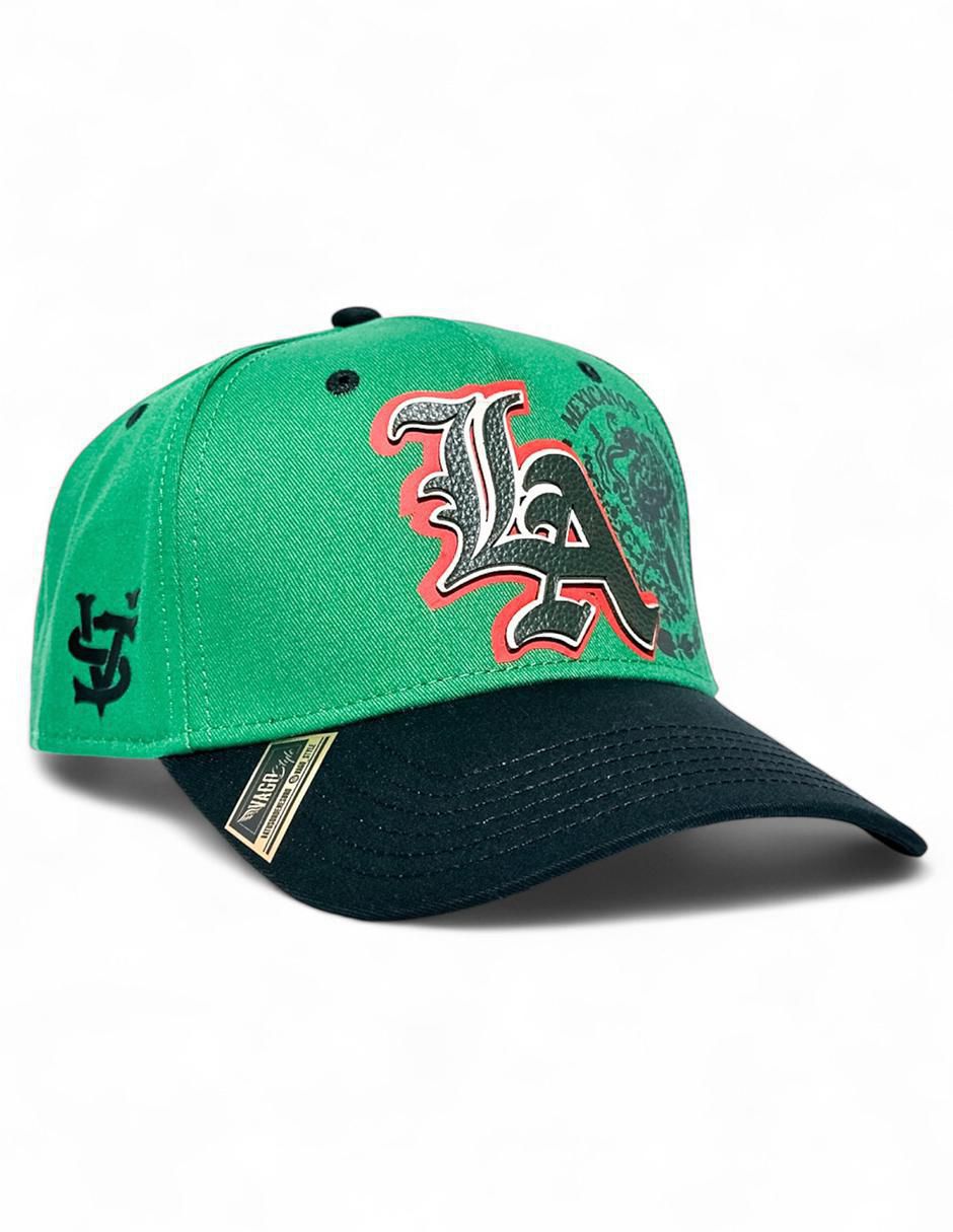 Gorra con visera curva casual La Mx para adulto Gorra con visera curva casual La Mx para adulto