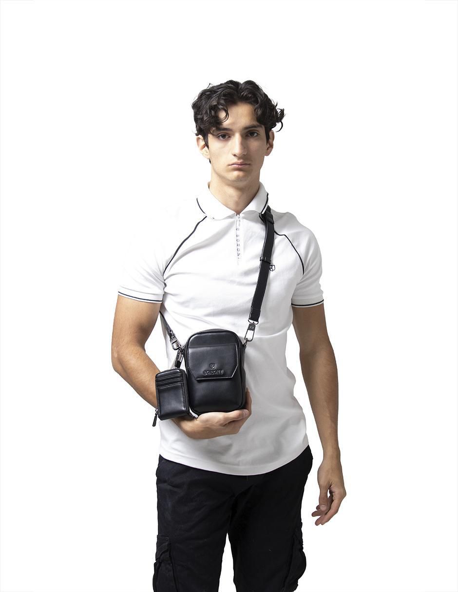 Bolsa crossbody para hombre