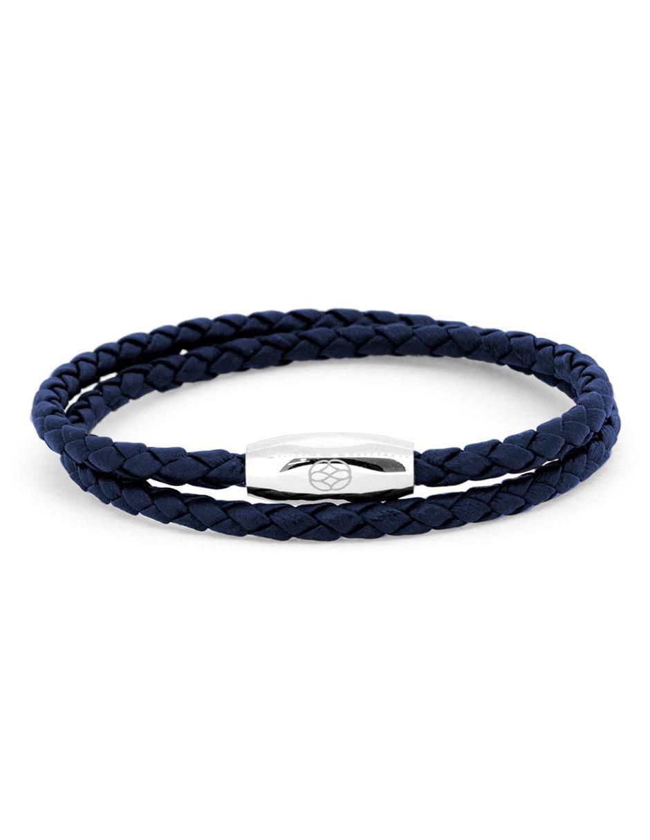 Pulsera de piel Numana acabado liso