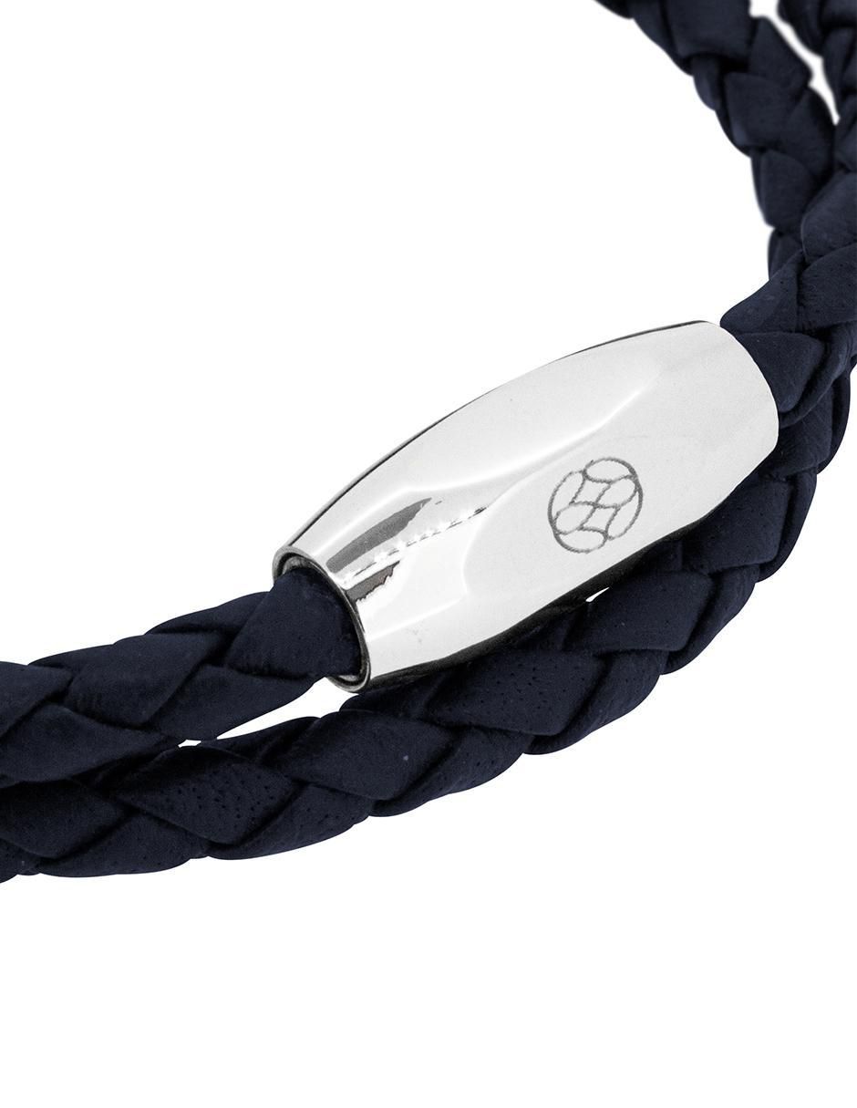 Pulsera de piel Numana acabado liso