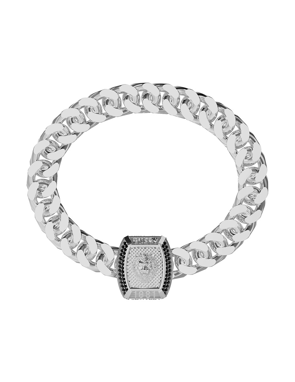 Brazalete con zirconia Lion King con acabado pulido 1