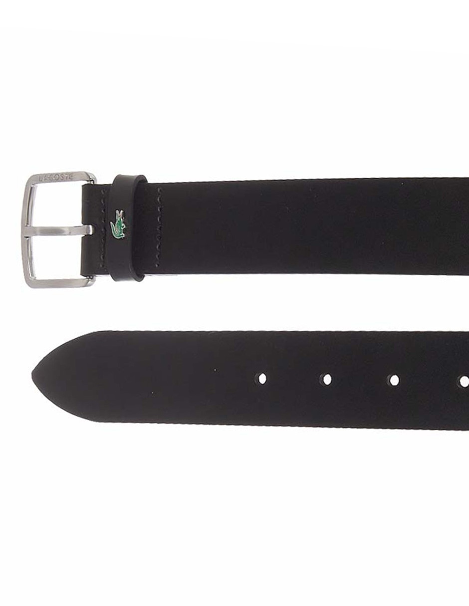 Cinturón Lacoste de piel para hombre