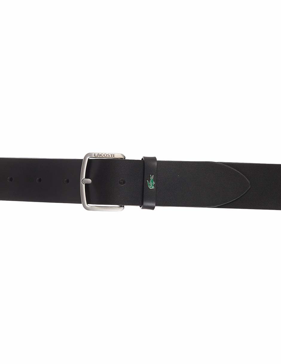 Cinturón Lacoste de piel para hombre