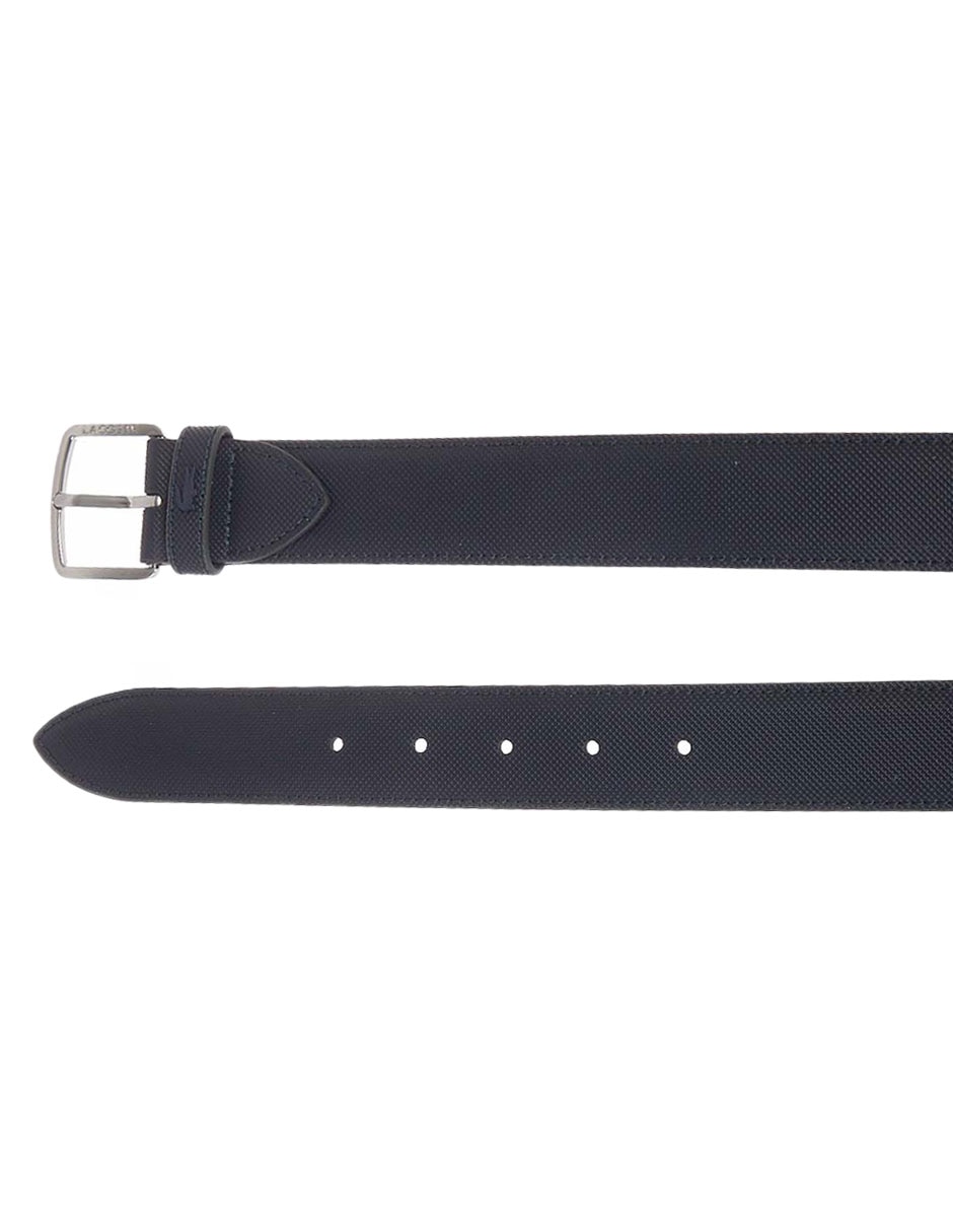 Cinturón Lacoste de piel para hombre